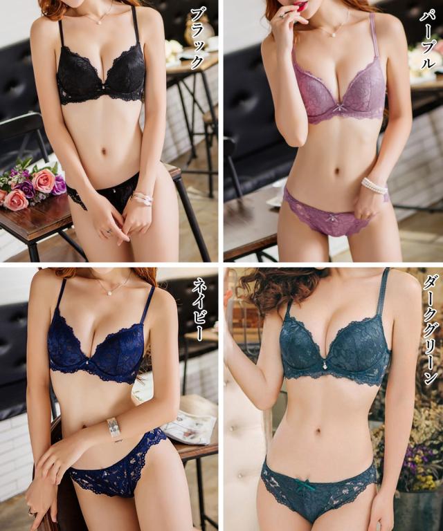 ブラショーツランジェリー下着 送料無料 即日発送-1