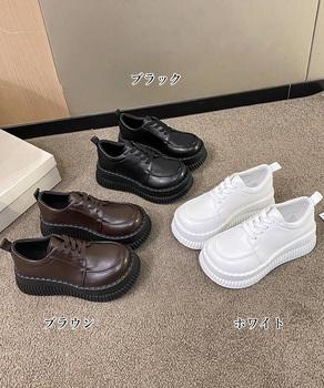 厚底ローファー レディース シューズ 送料無料 即日発送-1