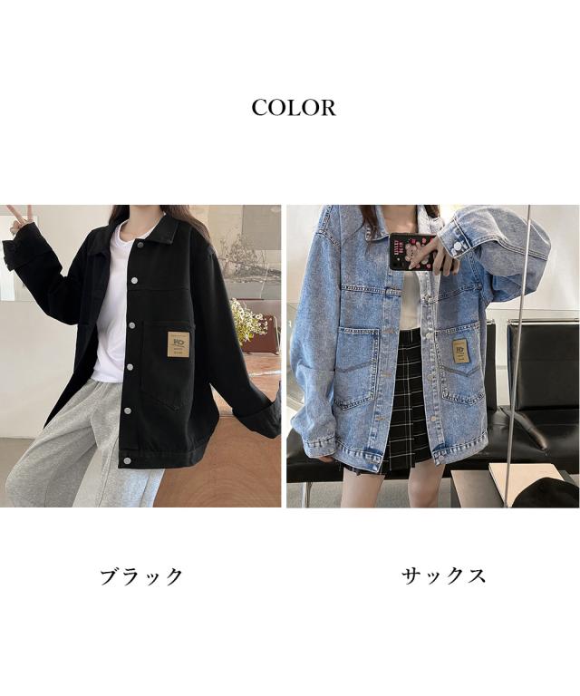 デニムジャケット レディースGジャン 送料無料 即日発送-1