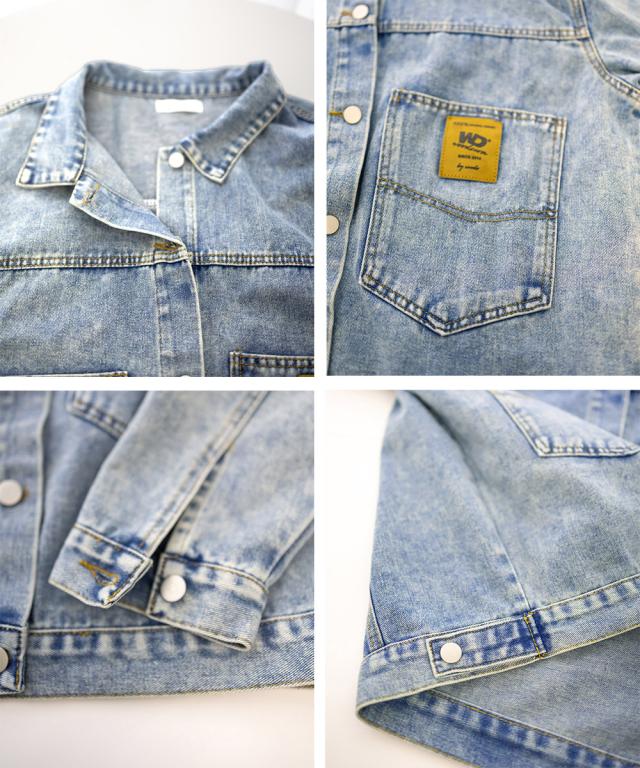 デニムジャケット レディースGジャン 送料無料 即日発送-3