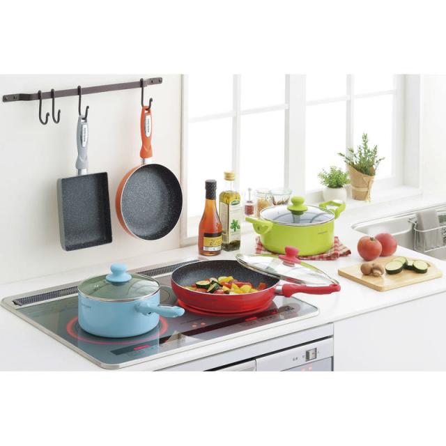 マリ クレール カラーズ アルミエッグパン MC 071R ギフト対応可 送料無料-1