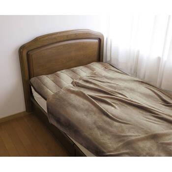 吸湿発熱綿入りマイクロファイバー敷パット2P MCV551 ギフト対応可 送料無料-1