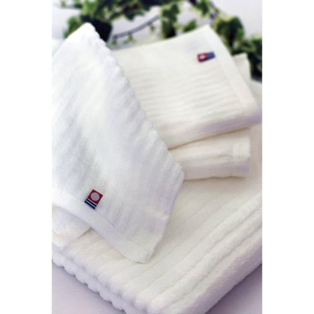 今治プレミアムホワイト2 タオルTMS2008111 ×2個セット 送料無料-1