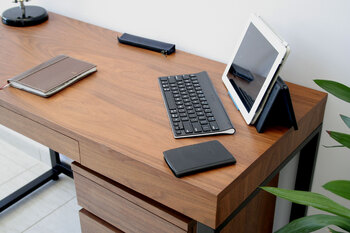 ウォールナット デスク 2546 WalnuDeskW1100 送料無料 即日発送-9