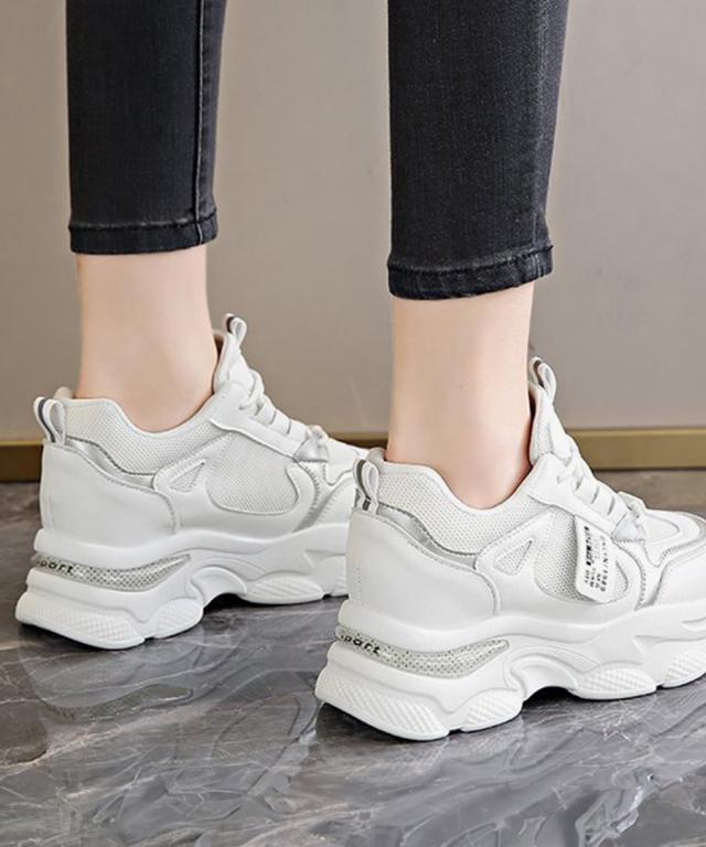 スニーカー 厚底ダッドスニーカー ボリューム感 美脚 送料無料 即日発送-7