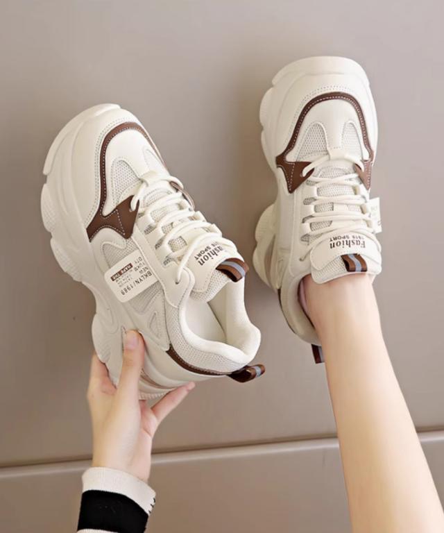 スニーカー 厚底ダッドスニーカー ボリューム感 美脚 送料無料 即日発送-8