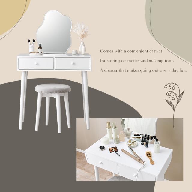 ドレッサーMD 6737WH 送料無料-2