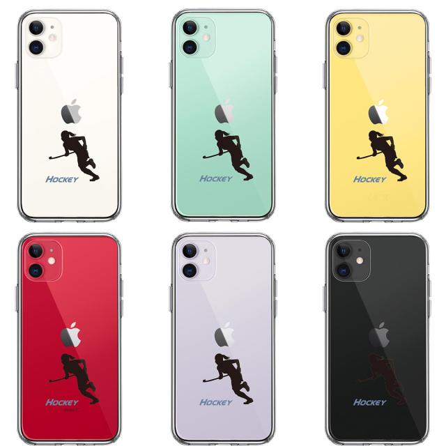 iPhone11 ケース クリア ホッケー スマホケース 側面ソフト 背面ハード ハイブリッド  送料無料-1