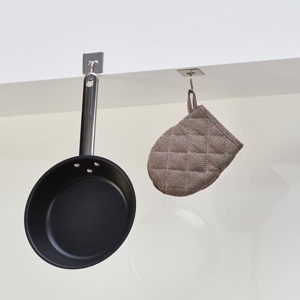 粘着ハングフックステンレス 5個セット 送料無料 即日発送-1