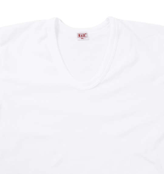 大きいサイズ B.V.D. U首半袖Tシャツ 5L 6L ラッピング可 送料無料 即日発送-4