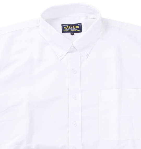 大きいサイズ Mc.S.P 麻混ハイブリットB.D長袖シャツ 3L 4L 5L 6L 8L MC741001-37542 ラッピング可 送料無料 即日発送-4