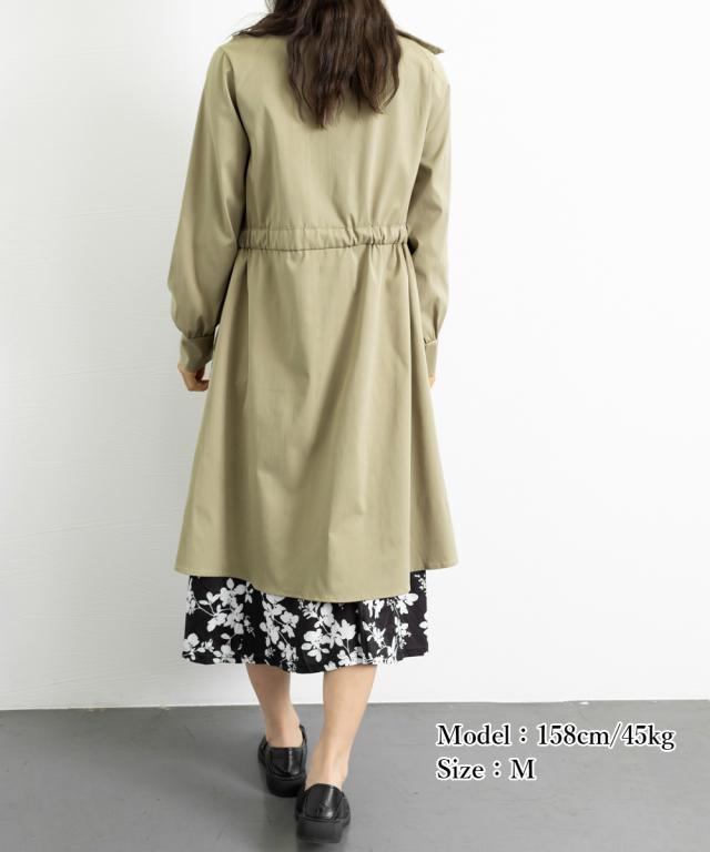 トレンチコート 薄手ライトアウター 送料無料 即日発送-9