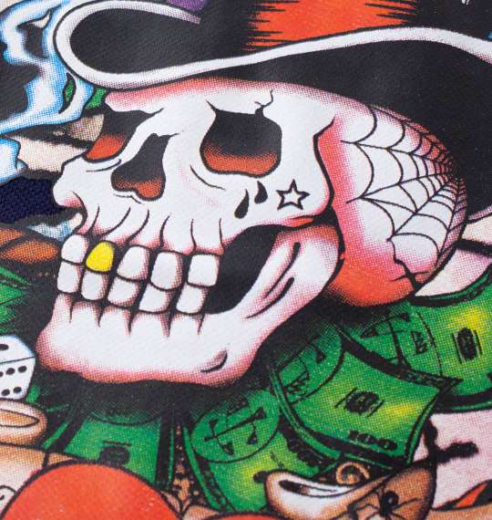 大きいサイズ Ed Hardy 鹿の子プリント半袖ポロシャツ 3L 4L 5L 6L 8L MC845161-38548 ラッピング可 送料無料 即日発送-2