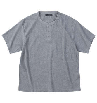 大きいサイズ Mc.S.P ワッフルヘンリーネック半袖Tシャツ 3L 4L 5L 6L 7L 8L MC842613-38554 ラッピング可 送料無料 即日発送-3