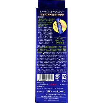 ボリュームアップ ヘアスプレー ナチュラルブラウン 220g 2個セット 送料無料-1