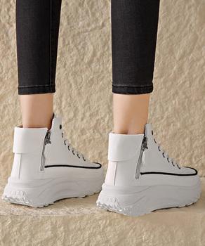 スニーカー ハイカットスニーカー レディース 厚底靴 送料無料 即日発送-9