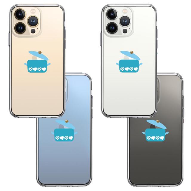 iPhone13Pro ケース クリア 両手 鍋 りんご煮込み スマホケース 側面ソフト 背面ハード ハイブリッド  送料無料-1