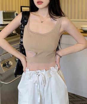 タンクトップレディース カップ付きタンク 送料無料 即日発送-5