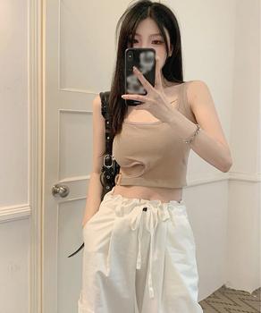 タンクトップレディース カップ付きタンク 送料無料 即日発送-6