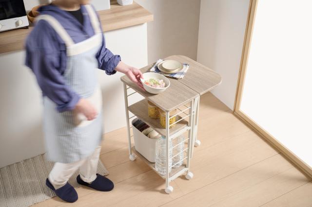 バタフライワゴン 小型折り畳みワゴン 送料無料-6