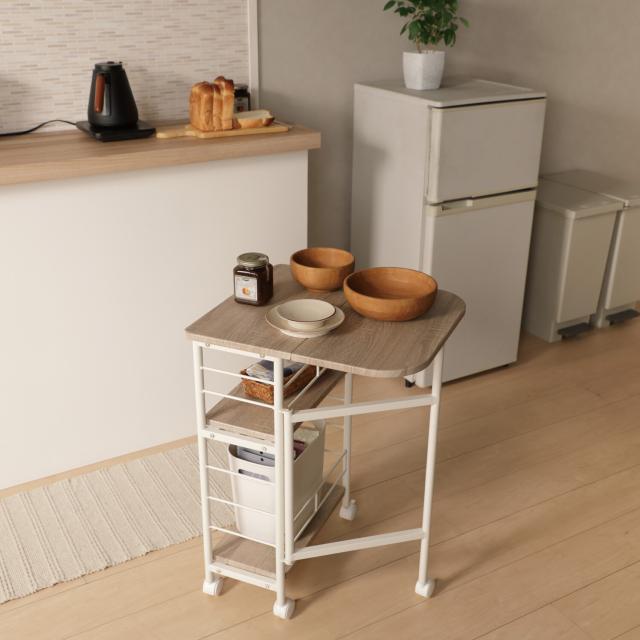 バタフライワゴン 小型折り畳みワゴン 送料無料-7