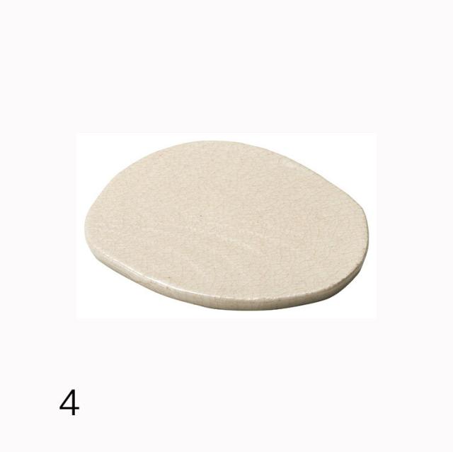 和食器 赤津焼 板皿 小 黒織部 織部 黄瀬戸 灰志野 2セット 送料無料-3