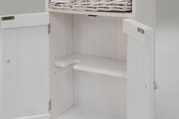 トイレラック かご付き ミドルタイプ MTR 6438 送料無料-3