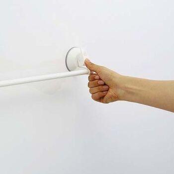 レバー式吸盤タイプタオル掛け40？ 3個セット 送料無料 即日発送-2