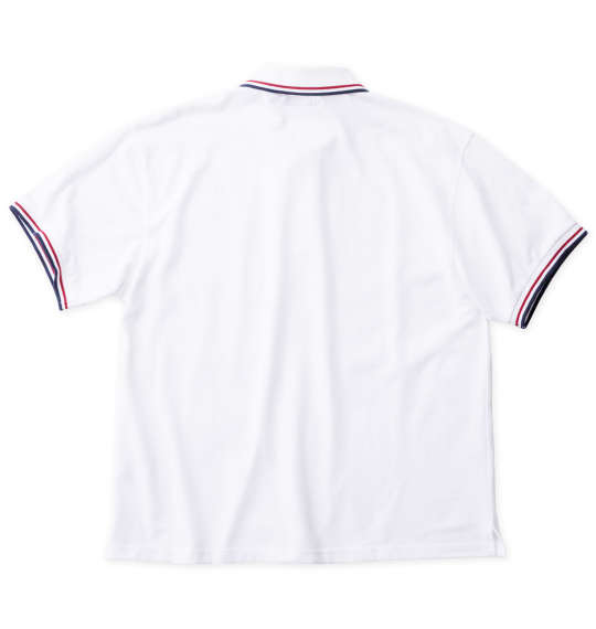 大きいサイズ Mc.S.P 鹿の子ラインリブ衿半袖ポロシャツ 3L 4L 5L 6L 7L 8L MC842621-44142 ラッピング可 送料無料 即日発送-1