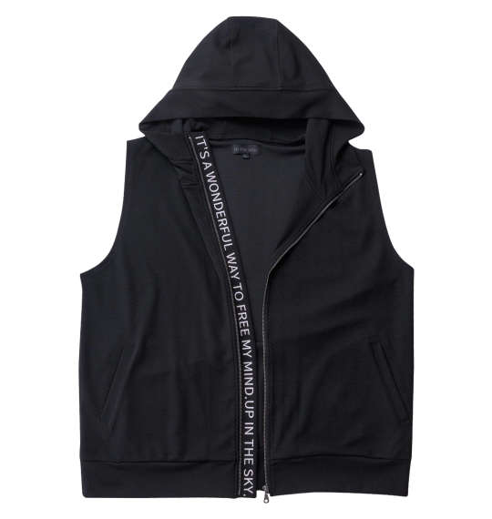 大きいサイズ in the attic ジャガードノースリーブパーカー+半袖Tシャツ 3L 4L 5L 6L MC842122-44162 ラッピング可 送料無料 即日発送-1