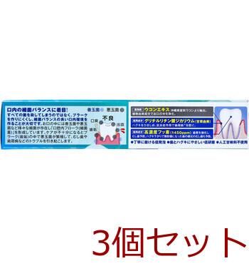 クルクリン PGガード デンタルペースト ペパーミントの香味 90g 3個セット 送料無料-1