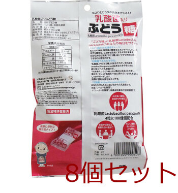 乳酸菌入り ぶどう糖 ２ｇ×２０粒 8セット 送料無料-1