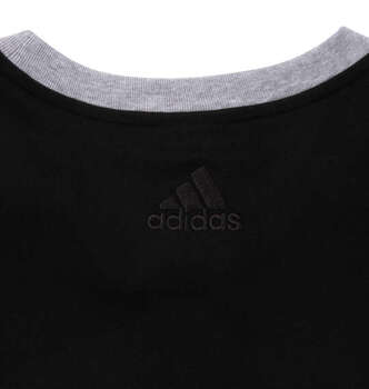 大きいサイズ M ESS BL半袖Tシャツ 4XLT 6XLT ブラック×ミディアムグレーヘザー ラッピング可 送料無料 即日発送-4