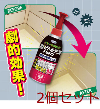 カビトルデスPRO グリーンジェル 低臭タイプ 大容量 150g 2個セット 送料無料-5