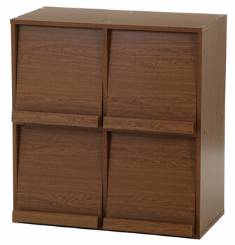 ディスプレイラック 4マス 送料無料-10