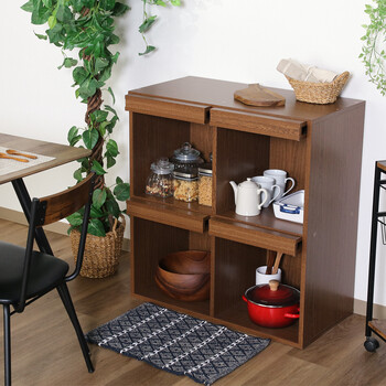 ディスプレイラック 4マス 送料無料-16