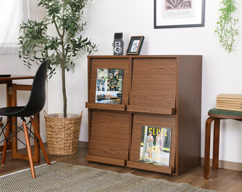 ディスプレイラック 4マス 送料無料-17