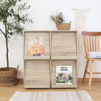 ディスプレイラック 4マス 送料無料-5