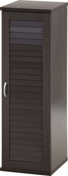 スリムシューズボックス ルーバー扉 送料無料-10