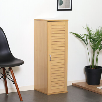 スリムシューズボックス ルーバー扉 送料無料-3