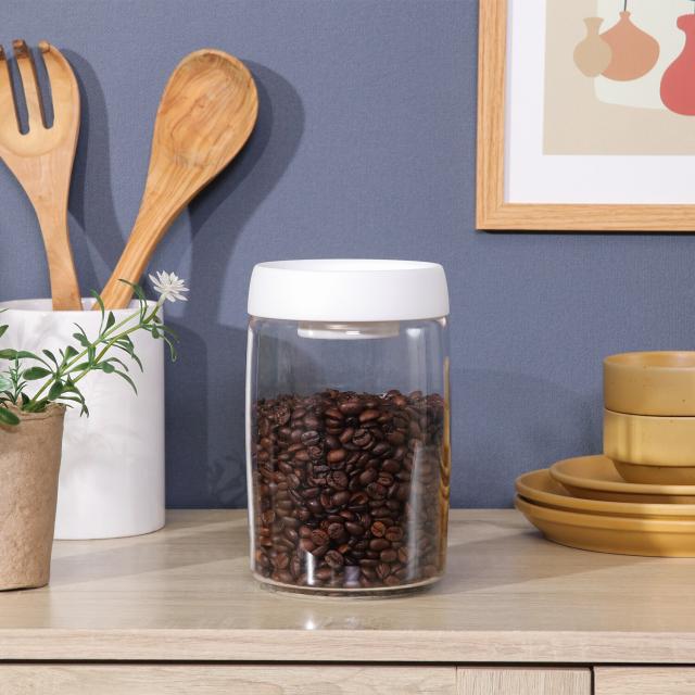 PUSH 空気が抜けるキャニスター 1200ml 6セット 送料無料-1