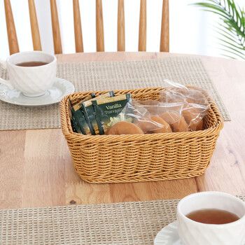 洗えるバスケット スクエアM 4個セット 送料無料-2