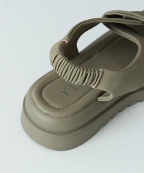 厚底サンダル クロスベルト 夏靴 送料無料 即日発送-8