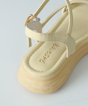 厚底サンダル ストラップ靴 夏 送料無料 即日発送-9