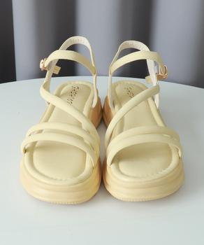 厚底サンダル ストラップ靴 夏 送料無料 即日発送-5