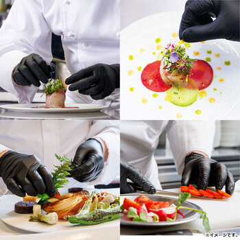 業務用 セーフタッチ ビストロ ノアール Sサイズ 100枚入 3セット 送料無料-8