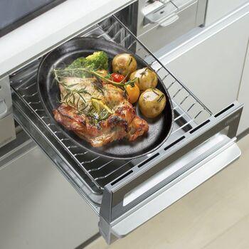 鉄鋳物大判ステーキ皿2枚組敷板ハンドル付 送料無料 即日発送-3