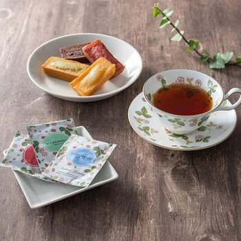 フィナンシェ＆ウェッジウッド ワイルド ストロベリー ティーバッグアソート７個入 ラッピング可 送料無料-1