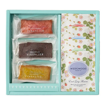 フィナンシェ＆ウェッジウッド ワイルド ストロベリー ティーバッグアソート７個入 ラッピング可 送料無料-0