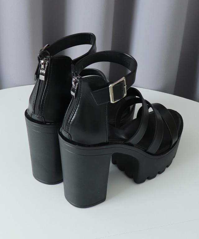 厚底ハイヒール サンダル レディース夏 送料無料 即日発送-5